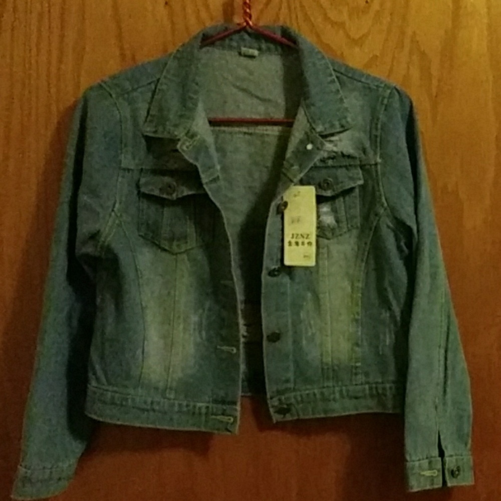 Blue jean kid jacket